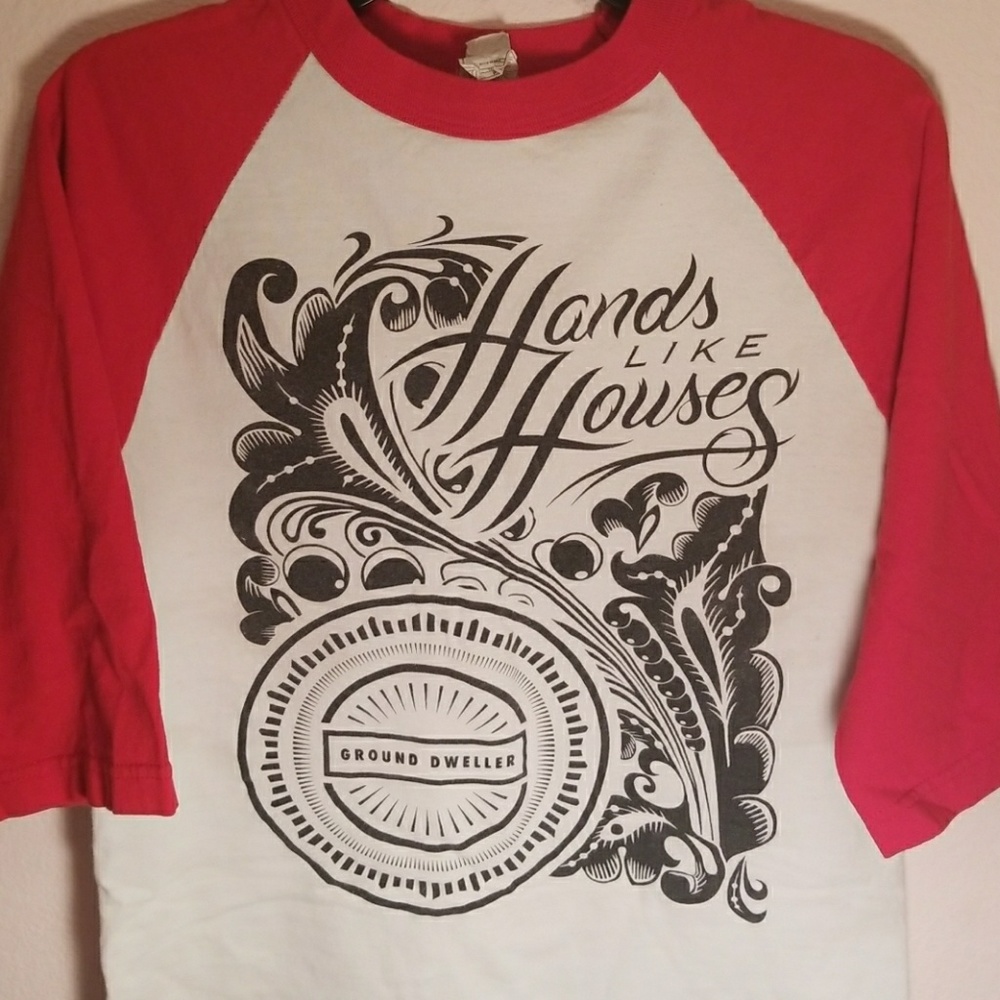 Hands Like Houses baseball tee